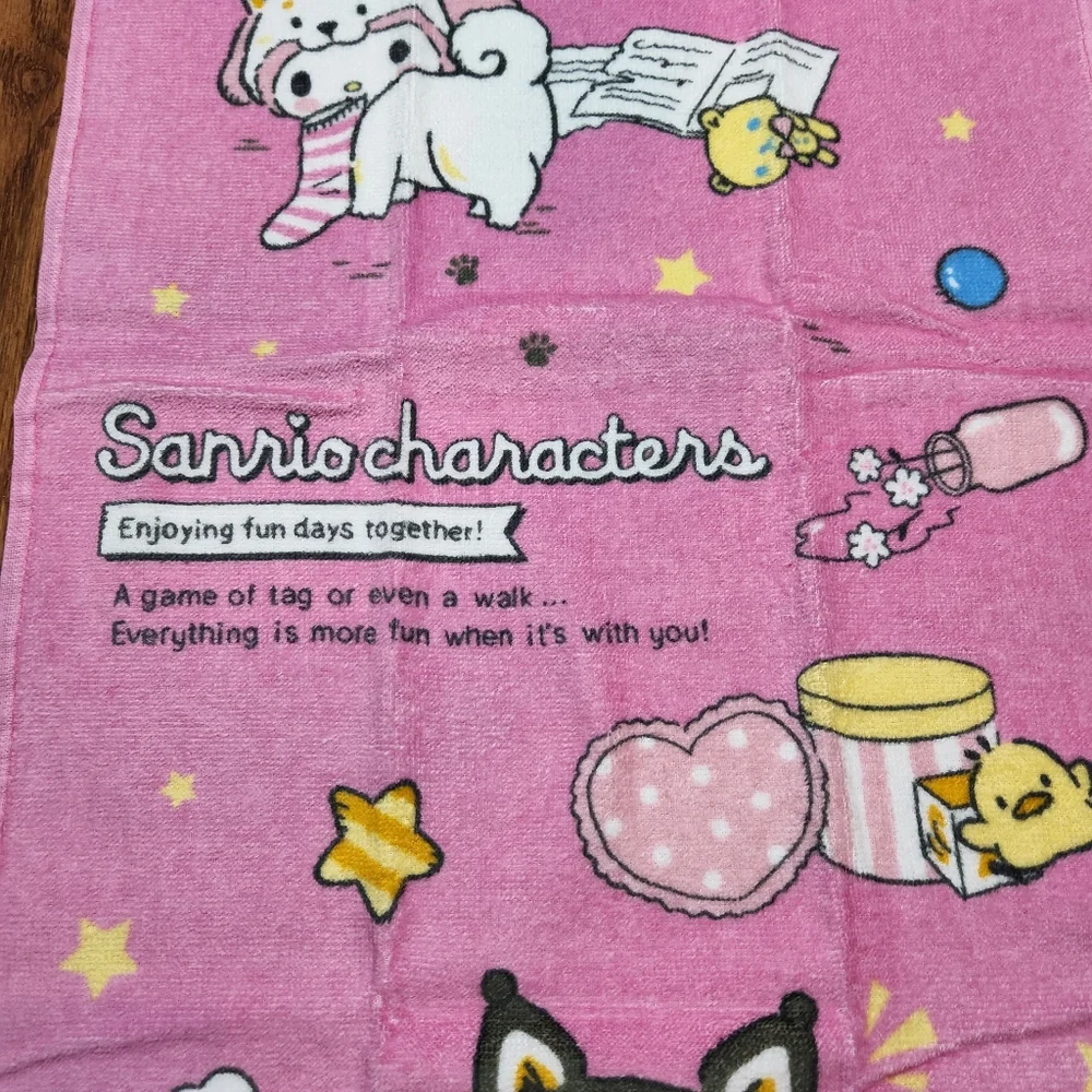 NWT Sanrio Characters Hand Towel and Washcloth Set